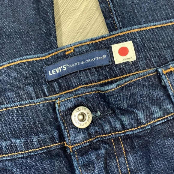 Levi’s 511 Made & Crafted w/Japanese Denim DarkWash Slim Selvedge Edge Jeans - Picture 12 of 16